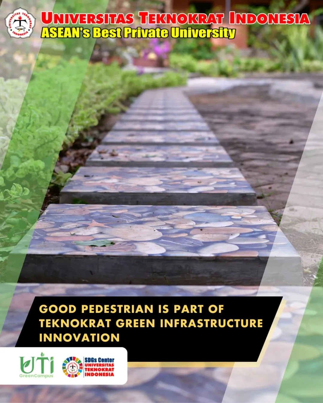 Building a Sustainable Campus: Enhancing Pedestrian Facilities at Universitas Teknokrat Indonesia