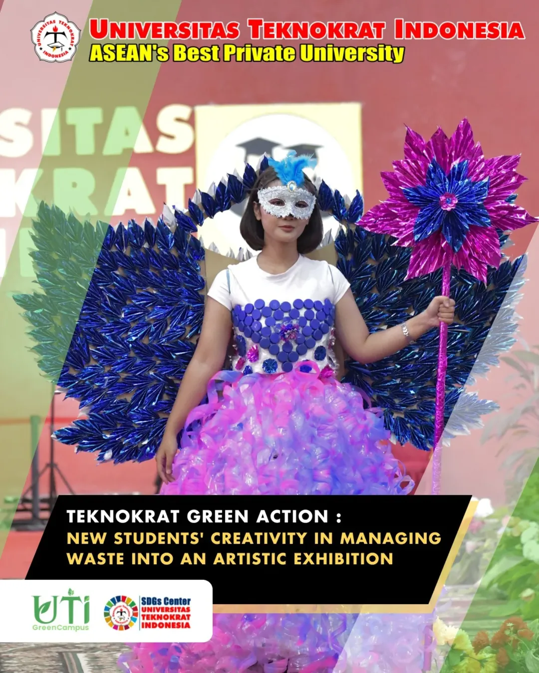 Fashion from Waste: Creative Recycled Clothing by Teknokrat Students