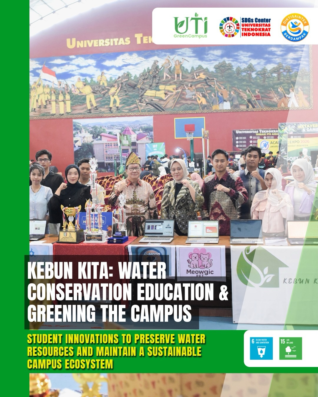 Universitas Teknokrat Indonesia Promotes Environmental Sustainability Through “Kebun Kita” Application